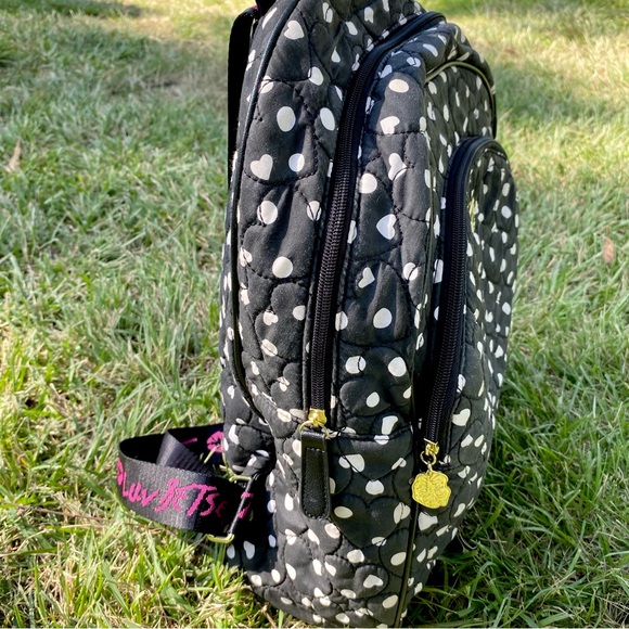Betsy Johnson Polka dot Backpack - Picture 4 of 10